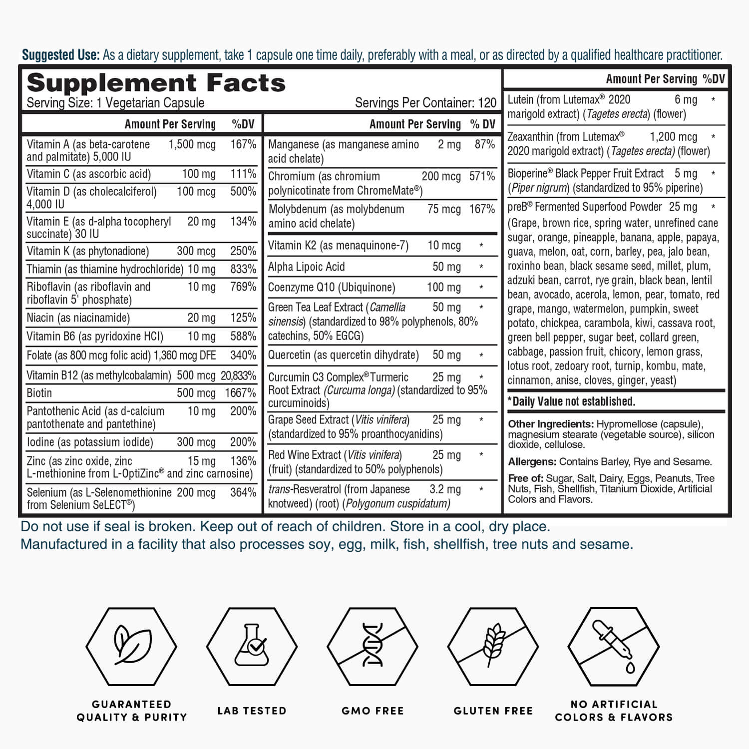 Nature's Lab Men's Basic Kit